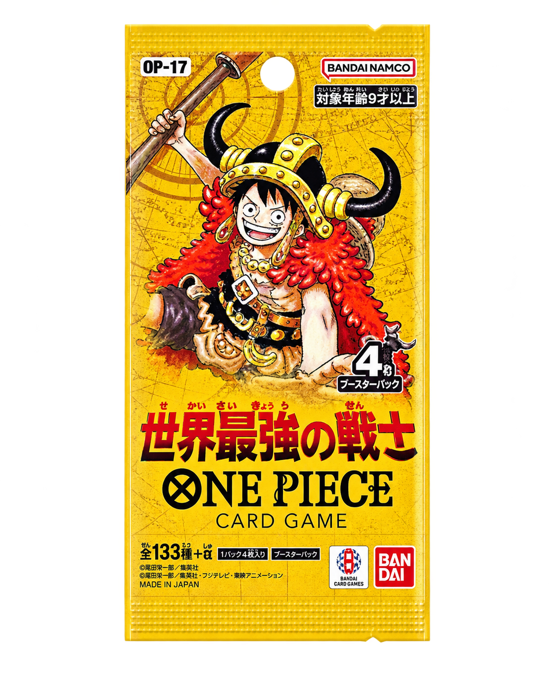 Sobre One Piece OP-17 World’s Strongest Warriors · JP