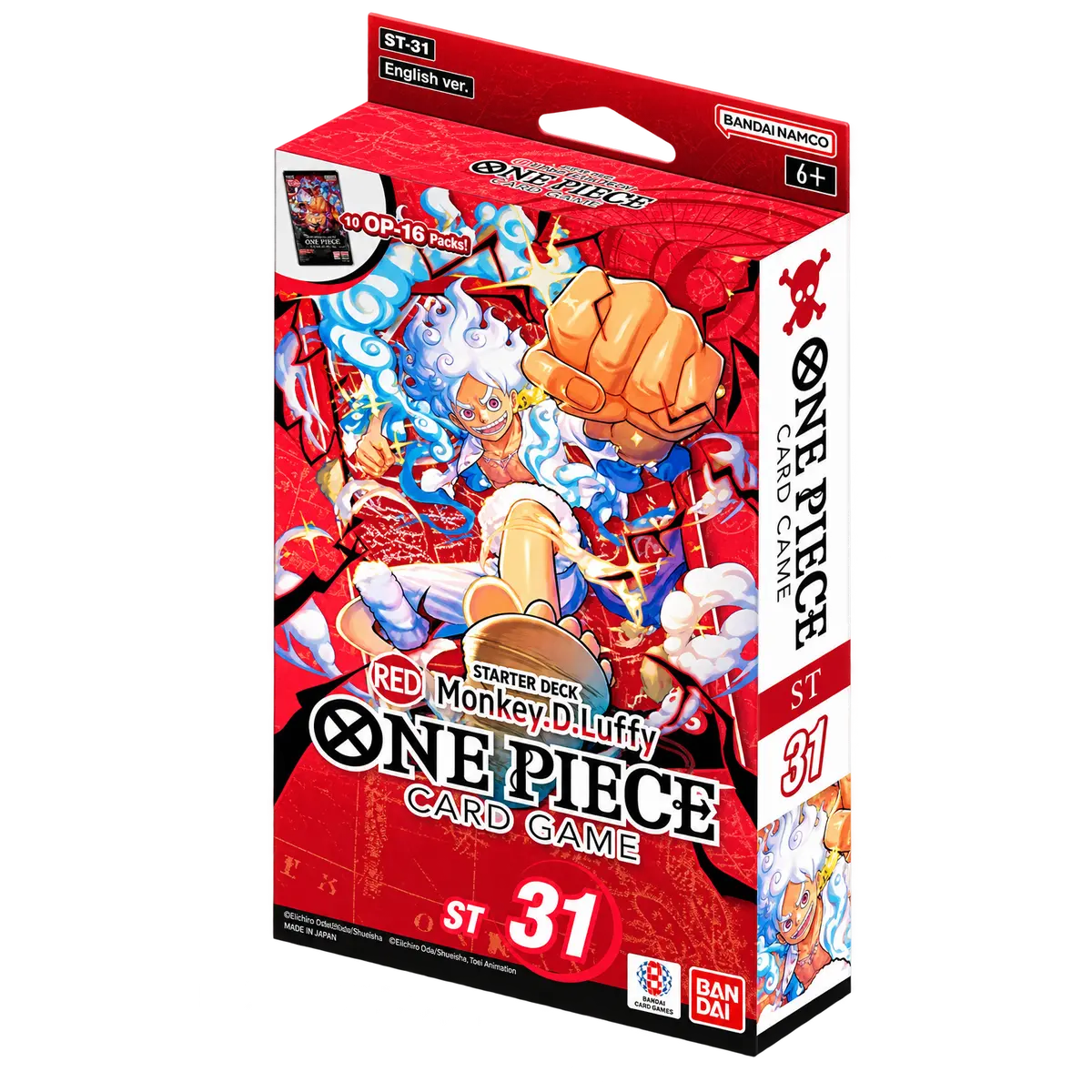 One Piece Card Game Starter Deck ST-31 Red Monkey.D.Luffy EN