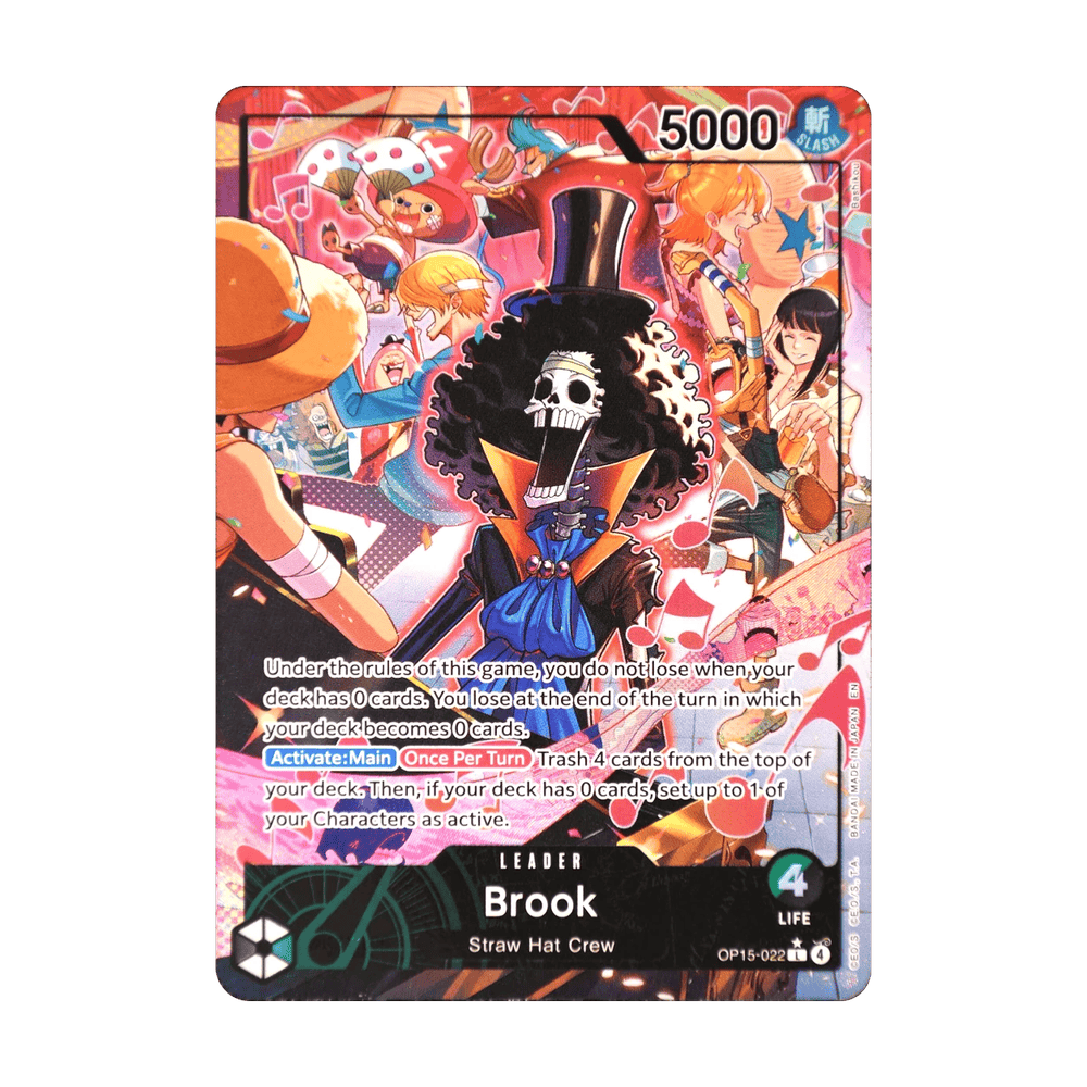 Brook (Alternate Art) OP15-022 · One Piece