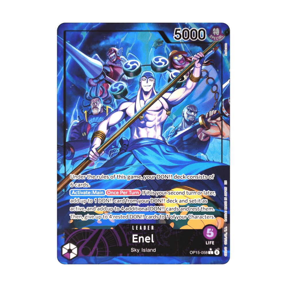 Enel (Alternate Art) OP15-058 · One Piece