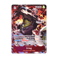 Krieg (Alternate Art) OP15-008, cara de la carta