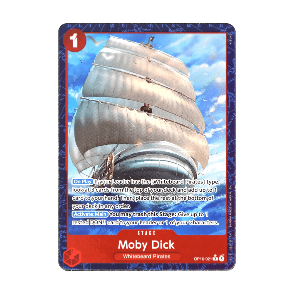 Moby Dick (Alternate Art) OP16-021 · One Piece