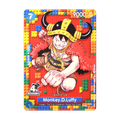 Monkey.D.Luffy (4th Anniversary) P-110, cara de la carta