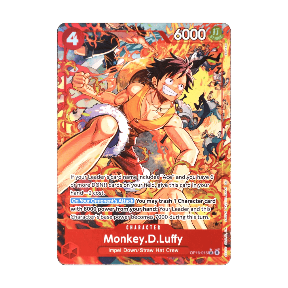 Monkey.D.Luffy (Alternate Art) OP16-015 · One Piece