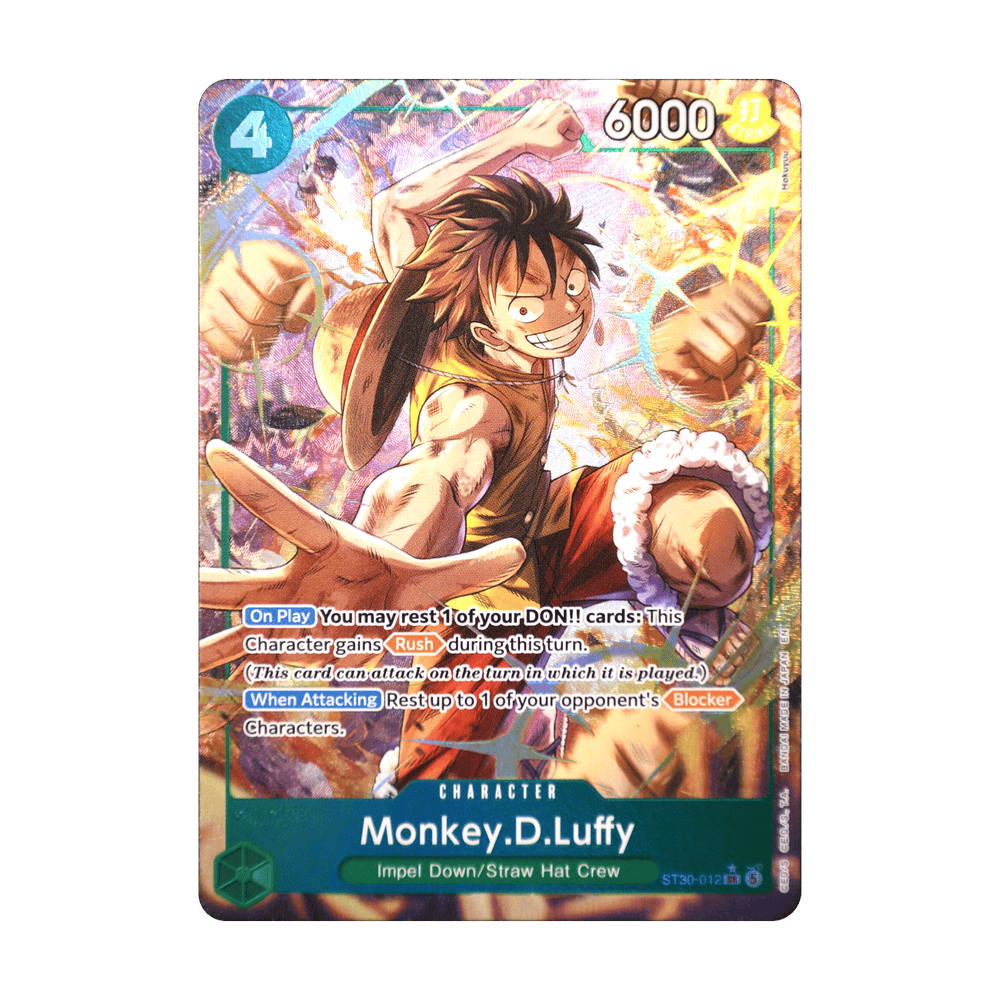 Monkey.D.Luffy (Parallel) ST30-012, cara de la carta