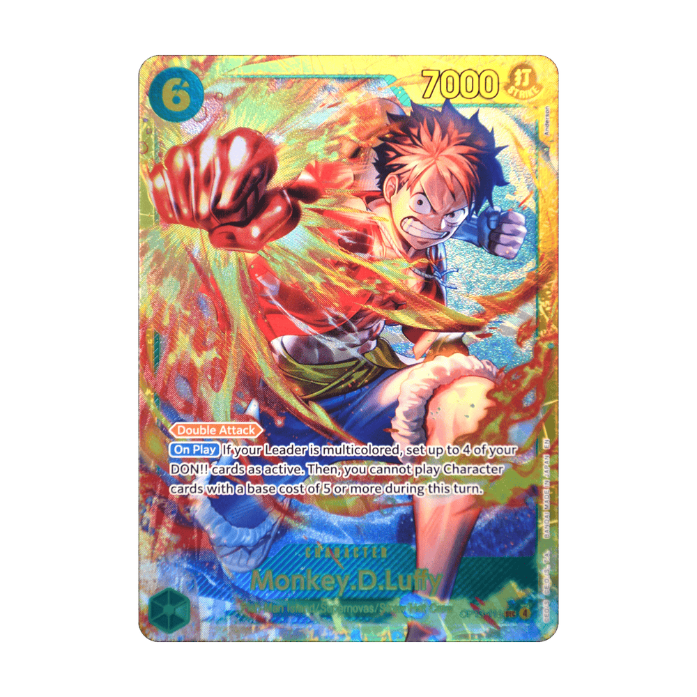 Monkey.D.Luffy (SEC) OP13-119, cara de la carta