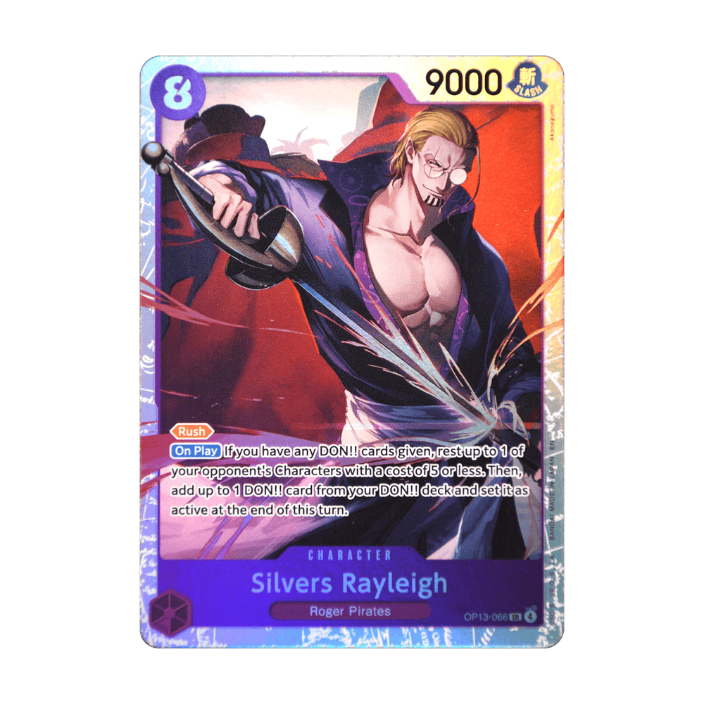 Silvers Rayleigh (Parallel) OP13-066, cara de la carta