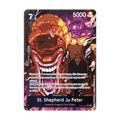 St. Shepherd Ju Peter (Alternate Art) OP13-084, cara de la carta